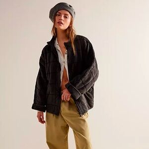 New without tags Free People Dolman Quilted Jacket Size Large